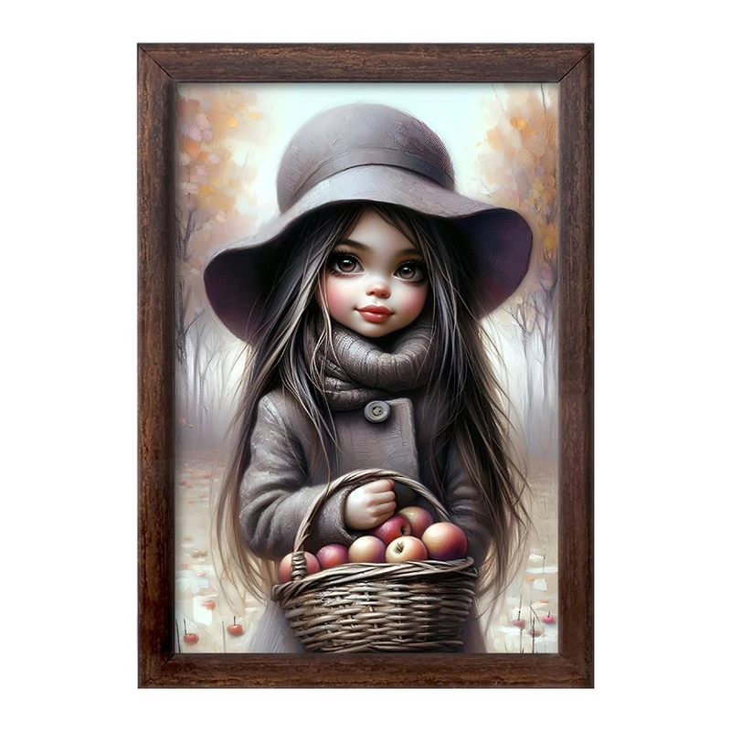 تابلو خندالو طرح دخترانه کیوت کد F5542