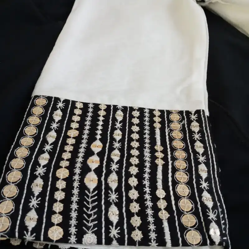 مانتو زنانه مدل هندی کد 2009 رنگ سفید