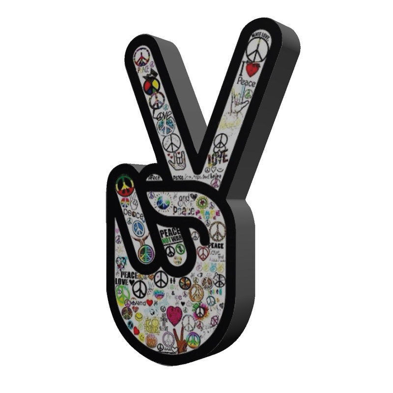 استیکر چوبی مدل Hand014