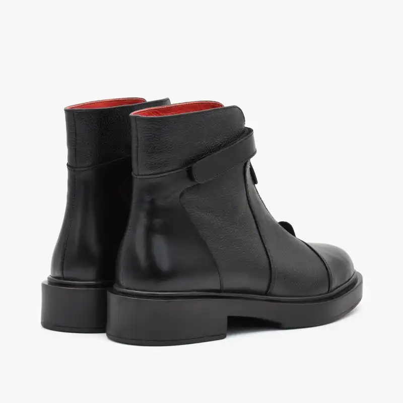 نیم بوت زنانه چرم تهران مدل R94