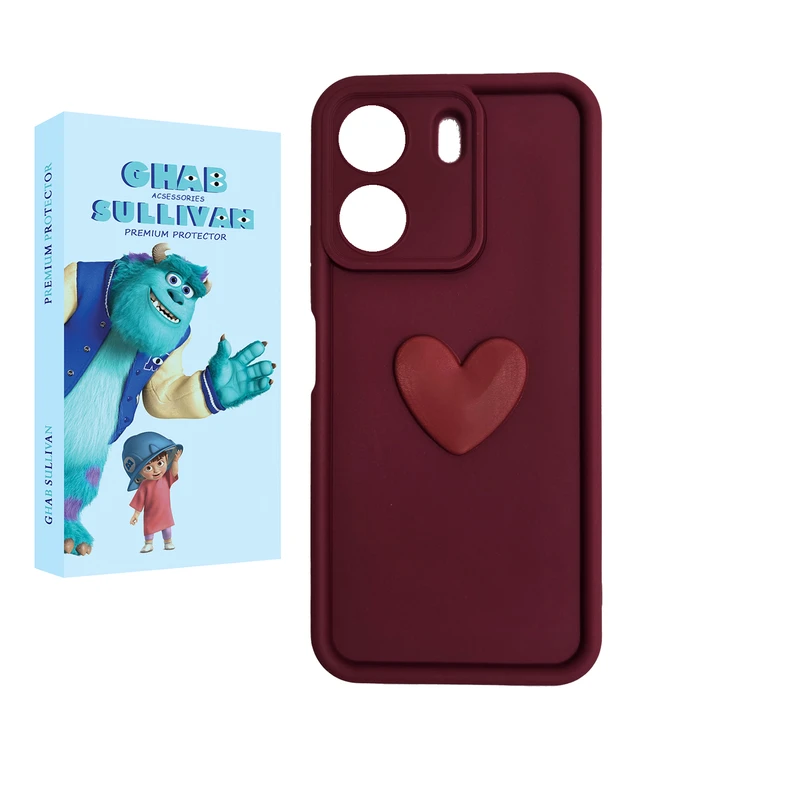 کاور قاب سالیوان مدل SOLID HEART مناسب برای گوشی موبایل شیائومی Redmi 13C/Poco C65