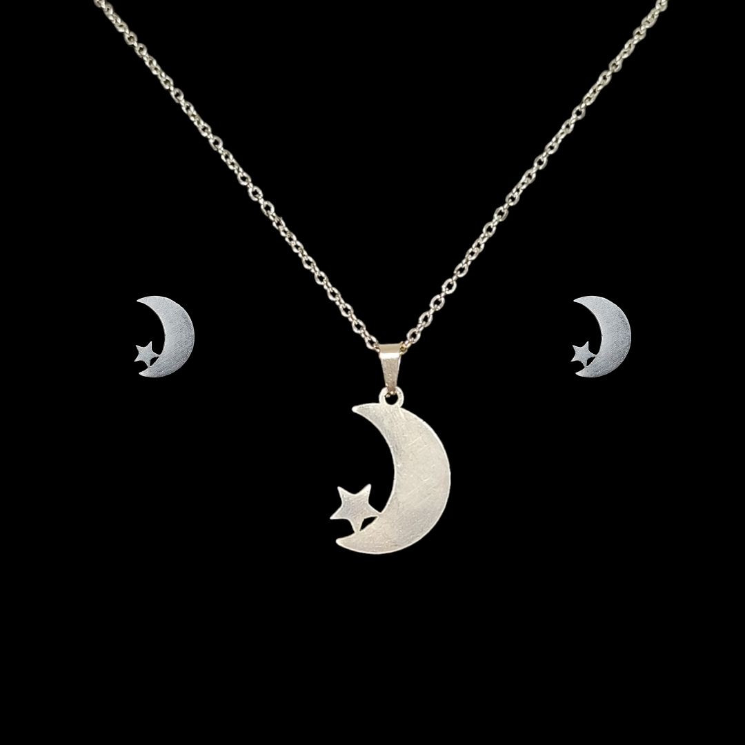 نیم ست زنانه مدل ماه و ستاره 102