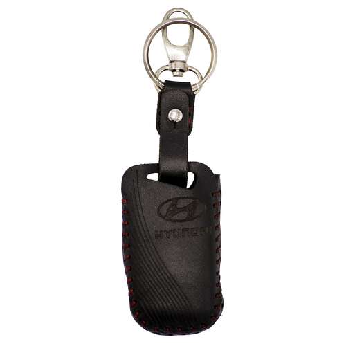 جاسوئیچی خودرو چرم طبیعی عرضه کالا کد ct-441 مناسب برای هیوندای سانتافه نیو فیس 3 دکمه