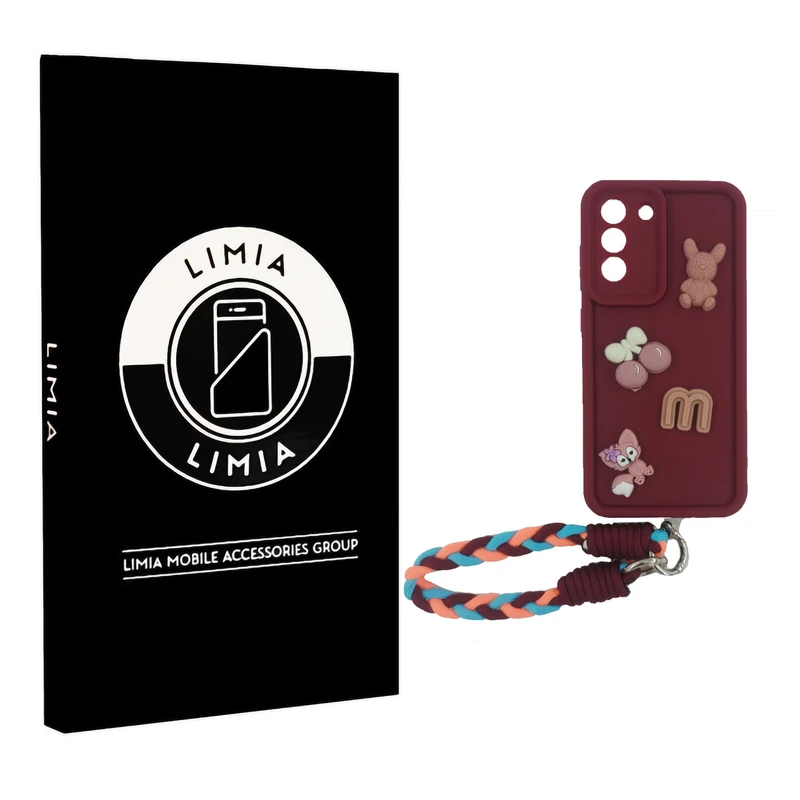 کاور لیمیا مدل عروسکی طرح Sweet مناسب برای گوشی موبایل سامسونگ Galaxy S21 FE به همراه بندآویز