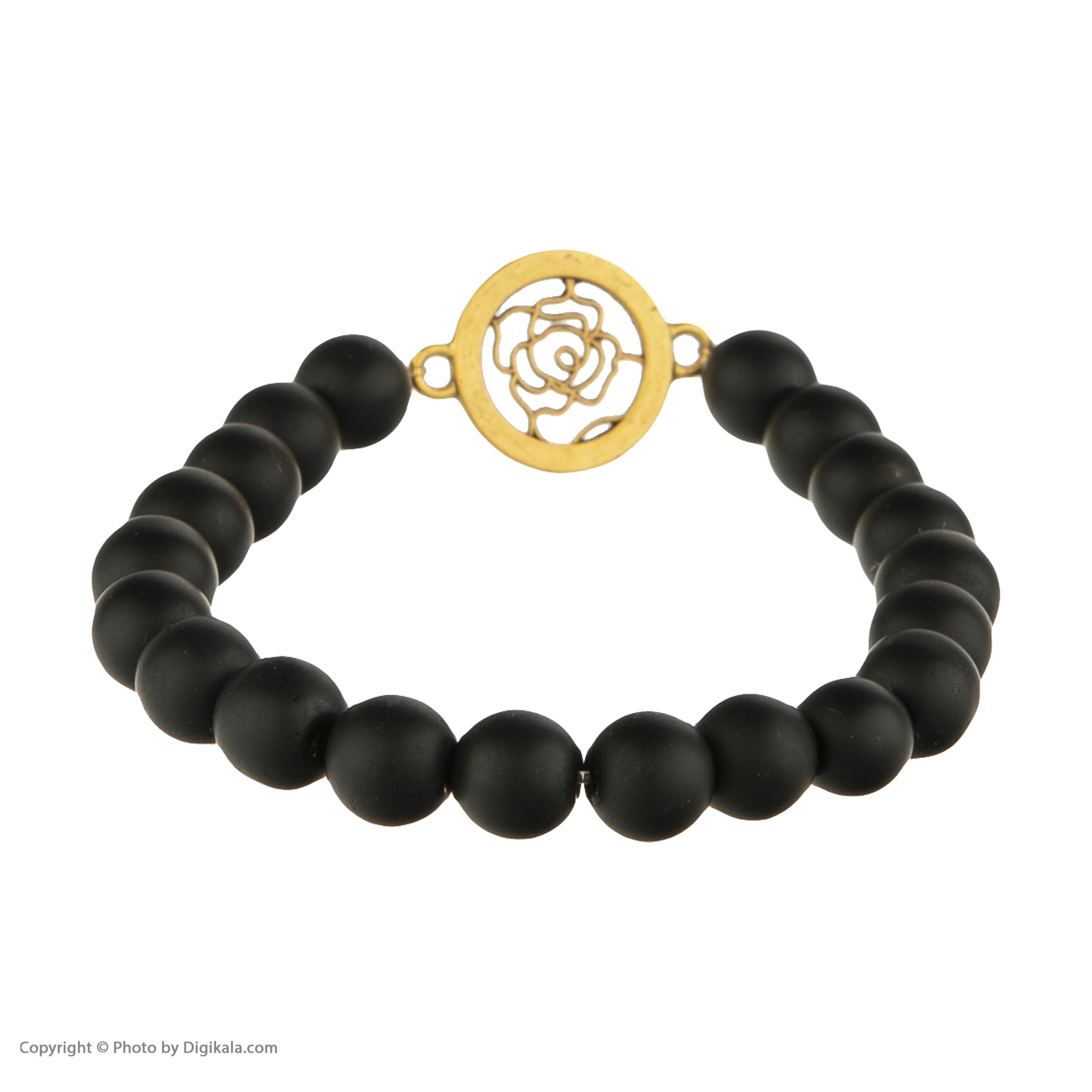 دستبند دخترانه مدل مهره ای اونیکس طرح گل کد005