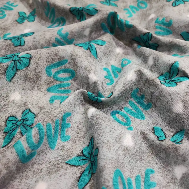 پارچه آشپزخانه مدل پتینه طرح لاو کد A