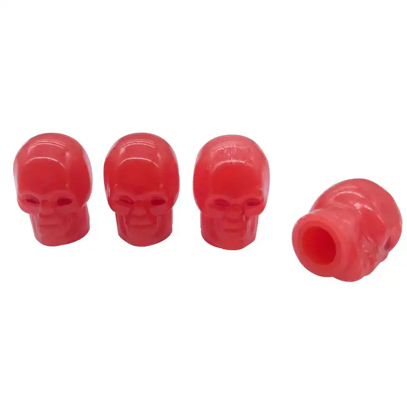 سر والف لاستیک مدل بدون باتری کد SKULL-CAR-MOTO-BE بسته 2 عددی