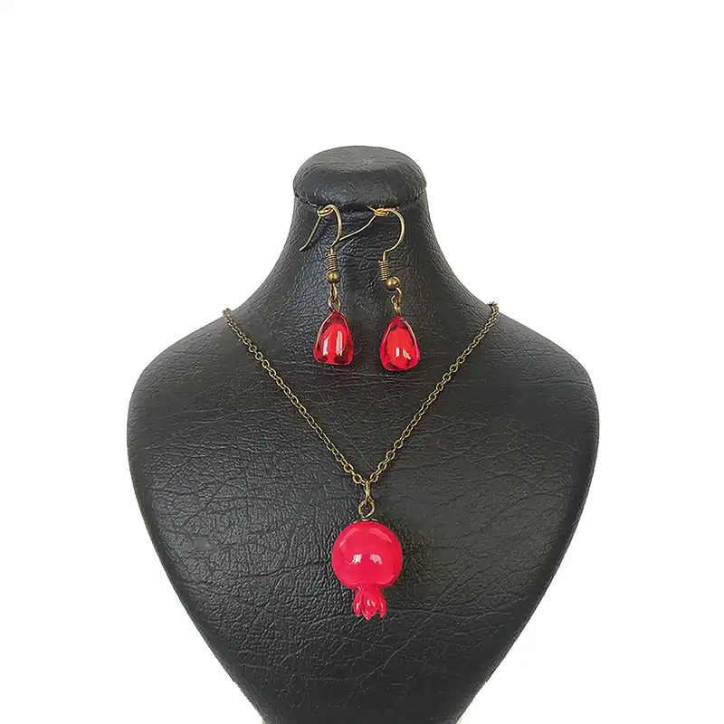 نیم ست زنانه مدل انار01