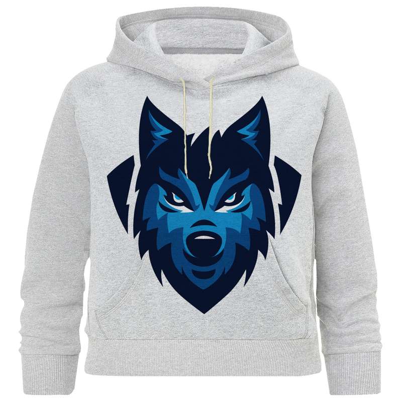 هودی پسرانه مدل C 54 گرگ