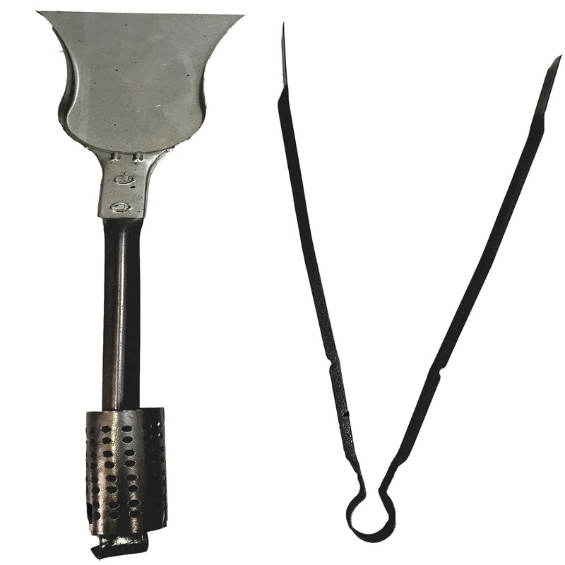 انبر و زغال جمع کن بزرگ مدل g10