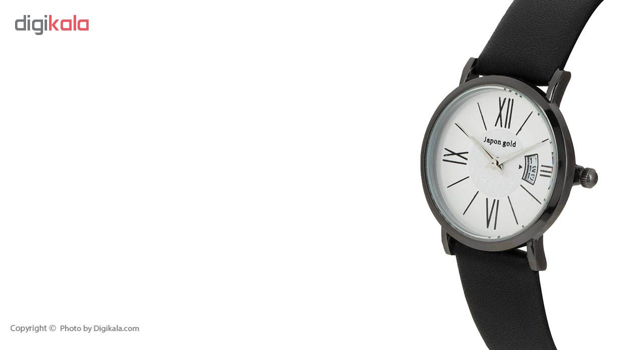ساعت مچی عقربه ای زنانه ژاپن گلد مدل T01W