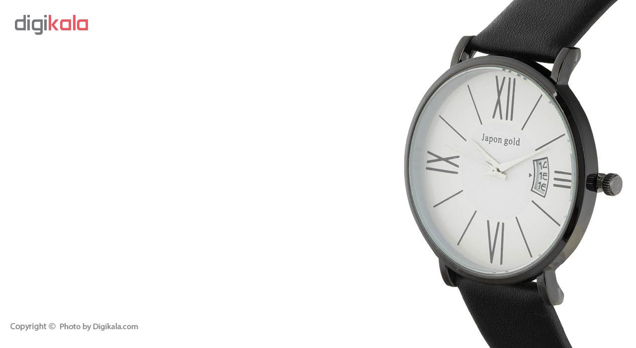 ساعت مچی عقربه ای ژاپن گلد مدل T01