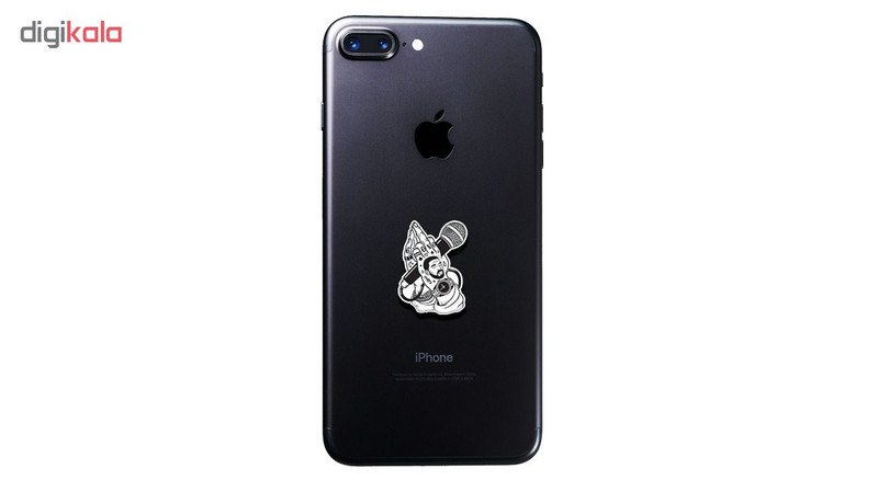 استیکر چوبی مدل Music13