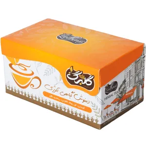 دمنوش گیاهی آلرژی گلبرگ زرین بسته 20 عددی