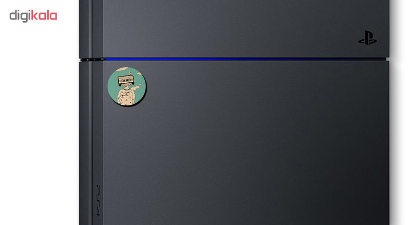 استیکر چوبی مدل Music09