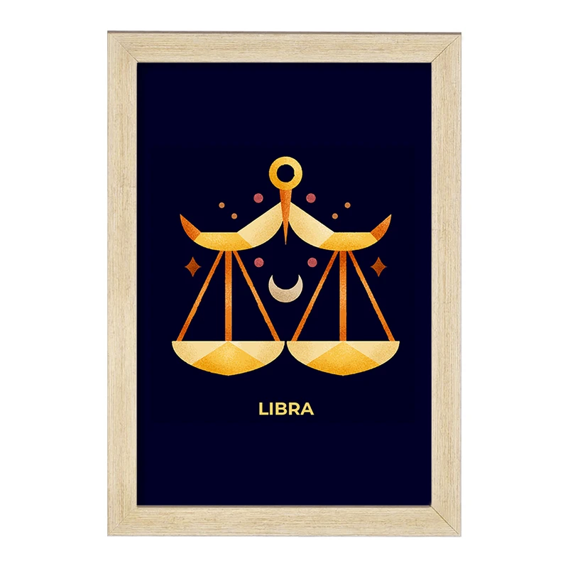 تابلو خندالو مدل ماه تولد مهر کد F1557