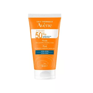 فلوئید ضد آفتاب بدون رنگ اون +SPF 50 مدل Ultra Light ‌مناسب انواع پوست حجم 50 میلی‌لیتر