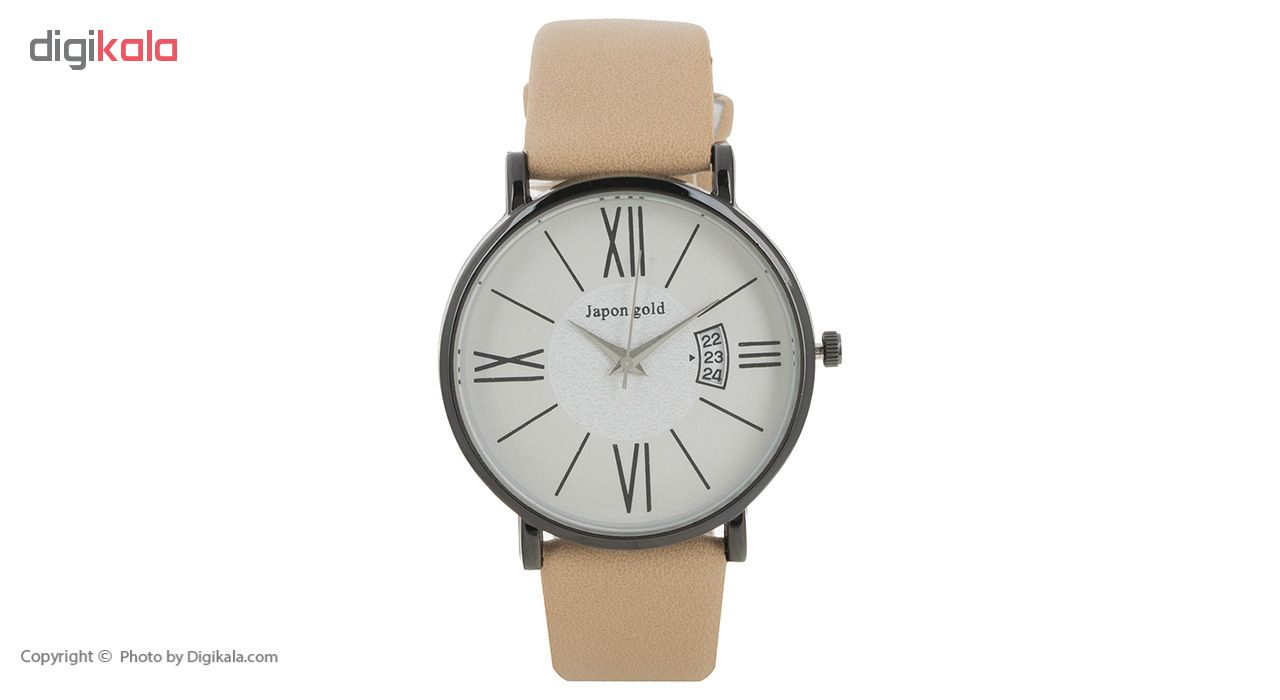 ساعت مچی عقربه ای ژاپن گلد مدل T03
