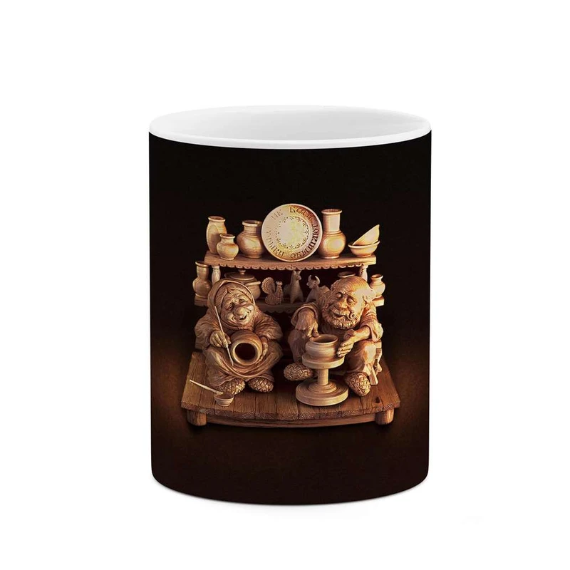 ماگ کاکتی مدل فانتزی کد  mgh12907