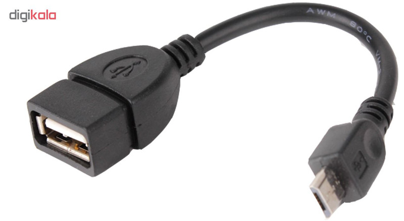 کابل تبدیل USB به microUSB مدل st-15 به طول 14 سانتی متر
