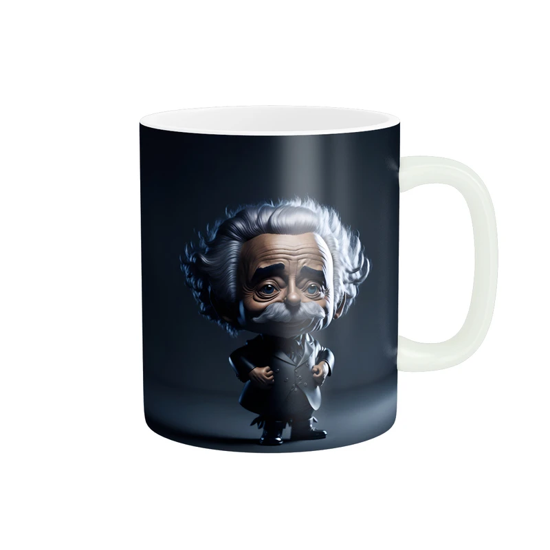 ماگ پاد آفرین طرح آلبرت انیشتین مدل فیزیک کد 304