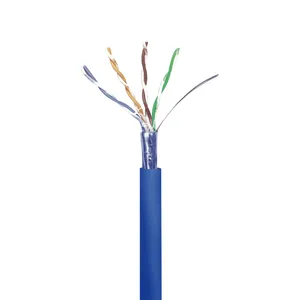 کابل شبکه CAT6 F/UTP کی نت پلاس مدل KP-N1258 طول 305 متر