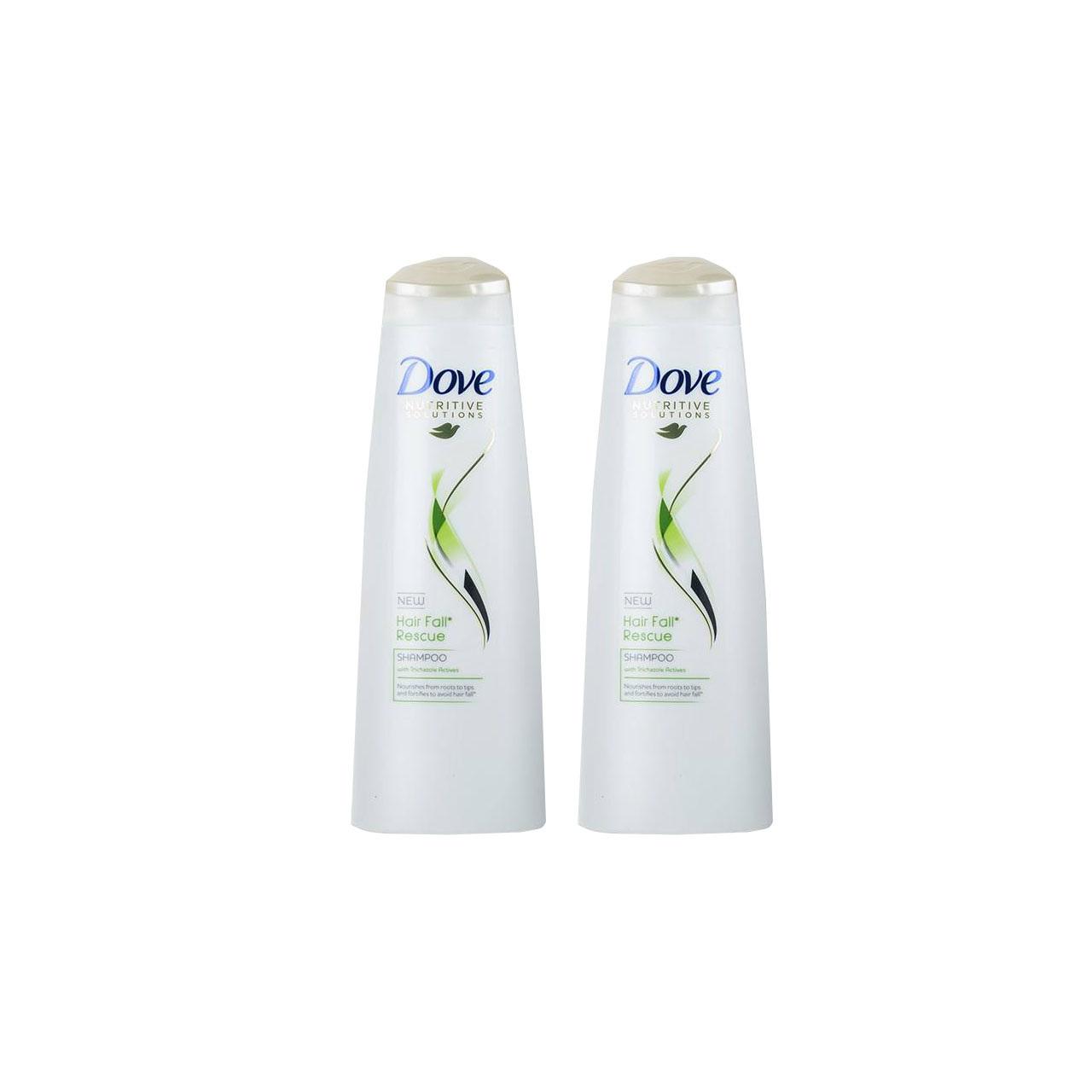 پک شامپو تقویت کننده موی شکننده داو مدل Hair Fall Rescue حجم 400 میلی لیتر بسته 2 عددی