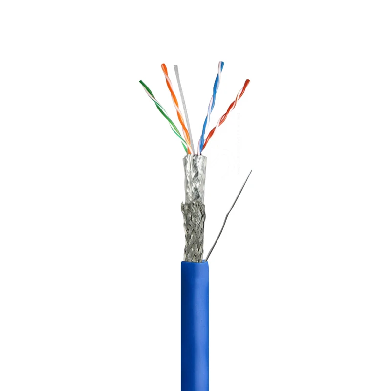 کابل شبکه CAT6A SF/UTP کی نت پلاس مدل KP-N1255 طول 305 متر
