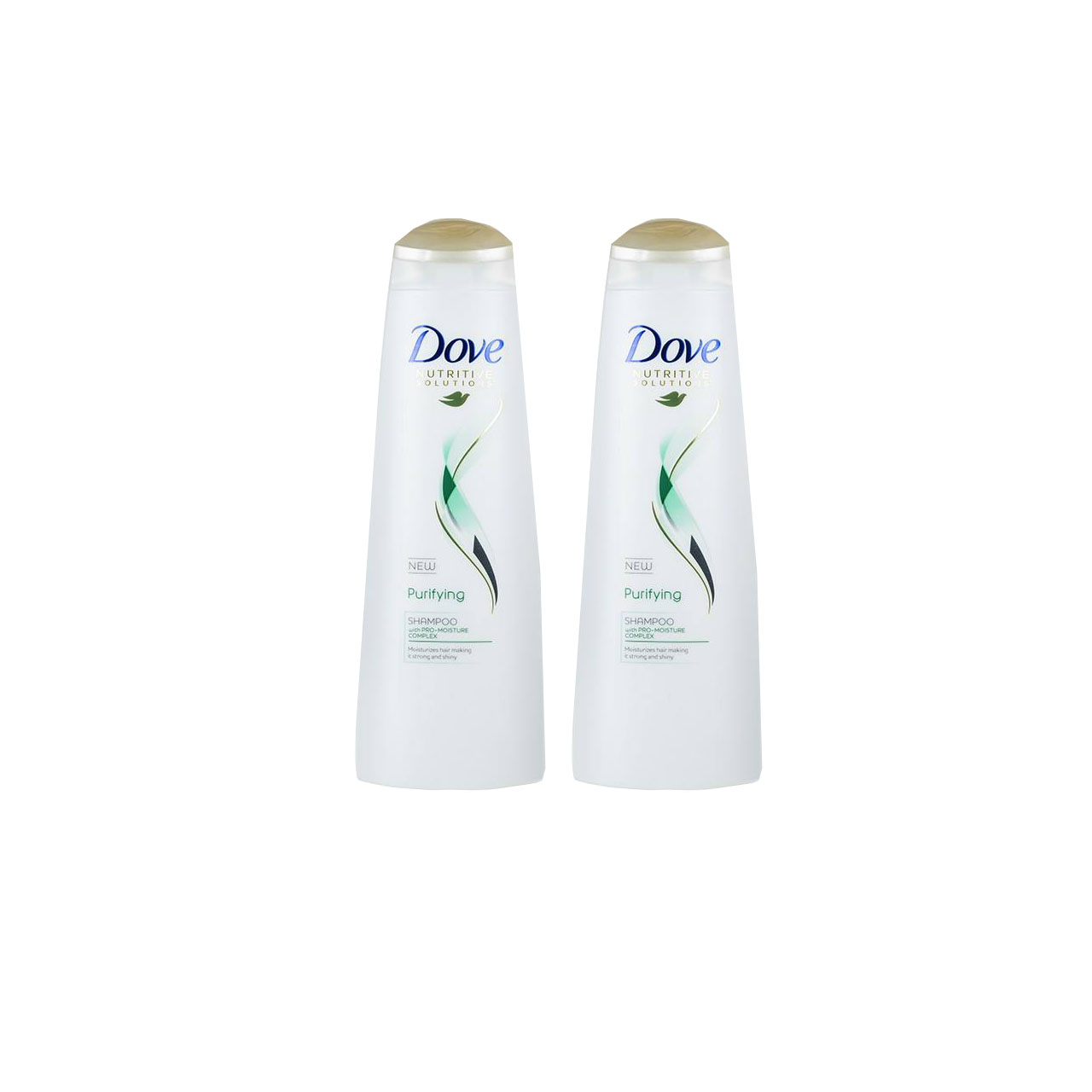 پک شامپو تقویت کننده داو مدل Purifying حجم 400 میلی لیتر بسته 2 عددی