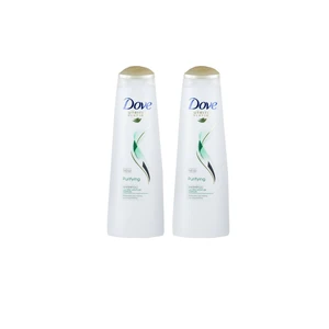 پک شامپو تقویت کننده داو مدل Purifying حجم 400 میلی لیتر بسته 2 عددی