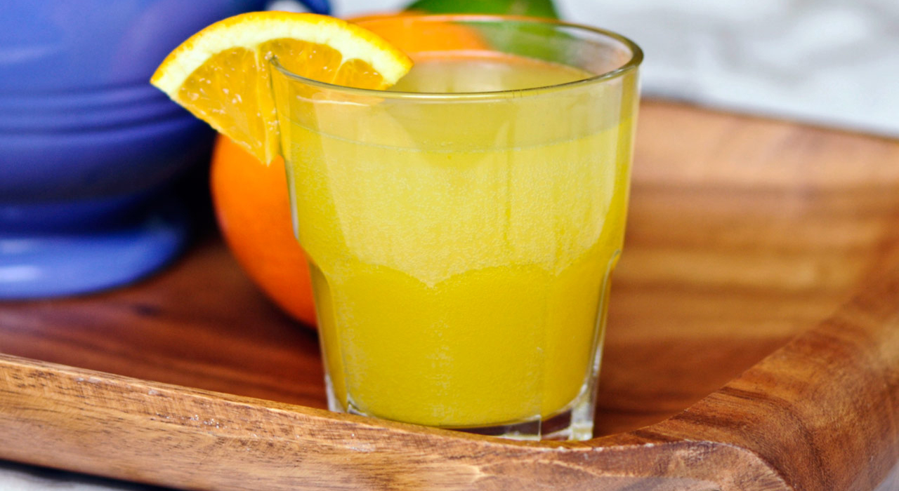 نوشابه گازدار با طعم پرتقال اورنجینا مقدار 1 لیتر