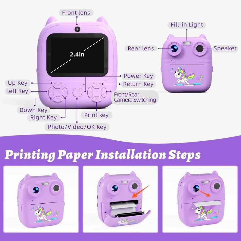 عکس شماره 4 : دوربین عکاسی چاپ سریع اسمارطور مدل d8s-go
