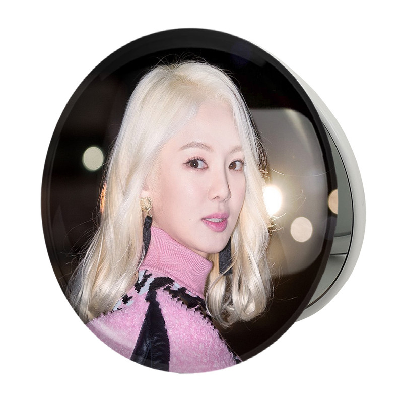 آینه جیبی خندالو طرح هیویون گروه گرلز جنریشن Girls Generation مدل تاشو کد 21764 