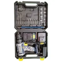 دریل شارژی پیچ گوشتی 10 میلی&zwnj;متری 24 ولت ابی مکس مدل EM-24V&nbsp;مجموعه 24 عددی