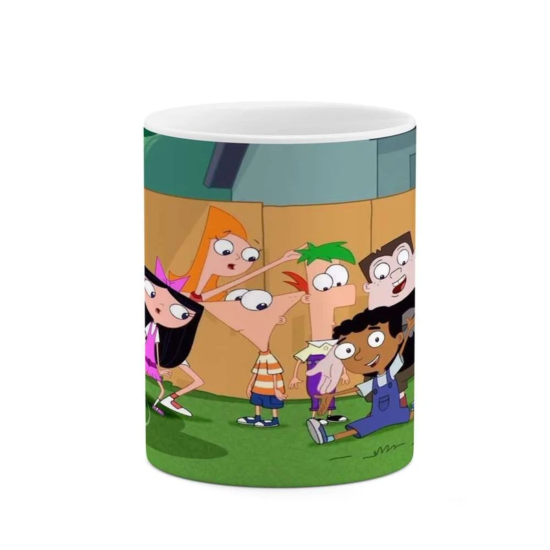 ماگ کاکتی مدل کارتون Phineas And Ferb کد mgh22916