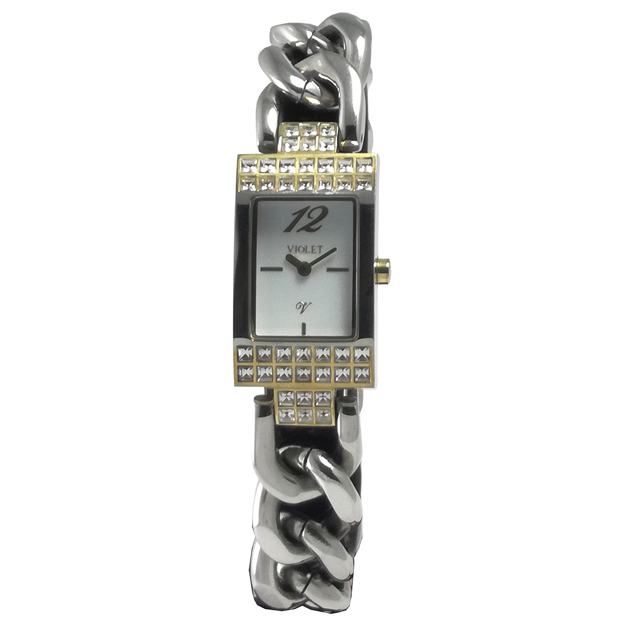 ساعت مچی عقربه ای زنانه ویولت مدل 0146L-2METAL