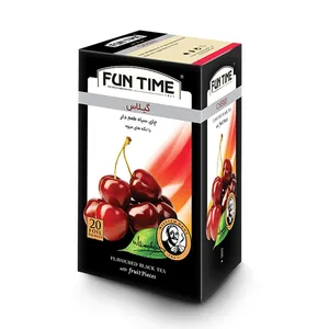 چای کیسه ای فان تایم مدل گیلاس بسته 20 عددی