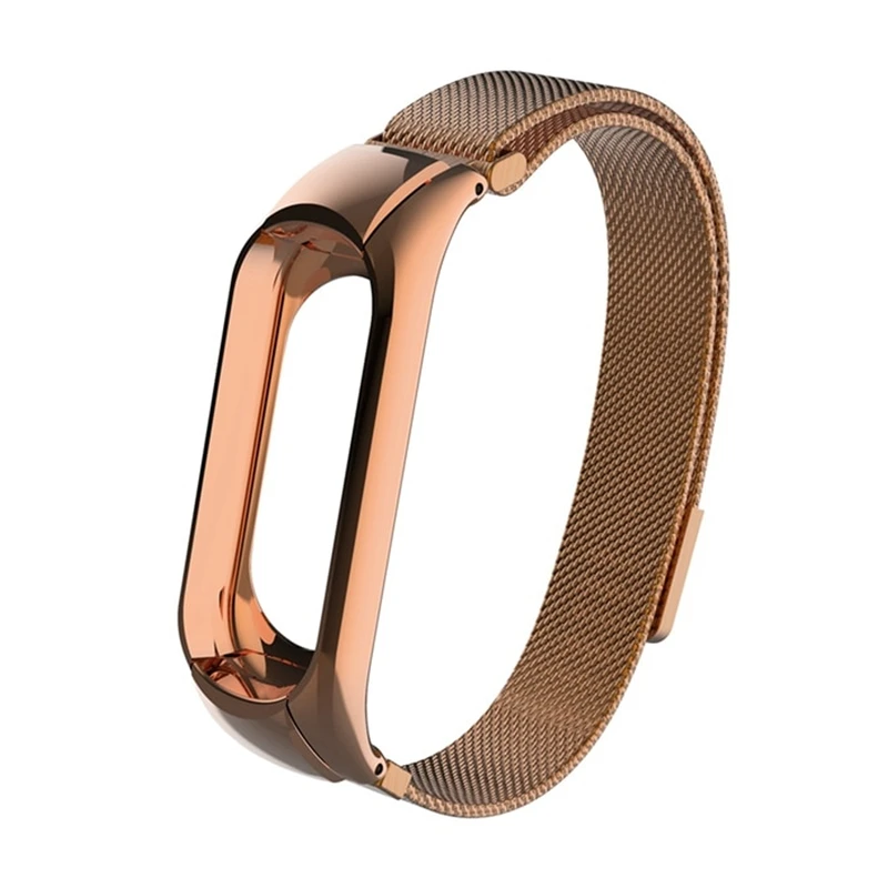 بند مچ بند مدل Milanese مناسب برای مچ بند هوشمند شیائومی Mi Band 3