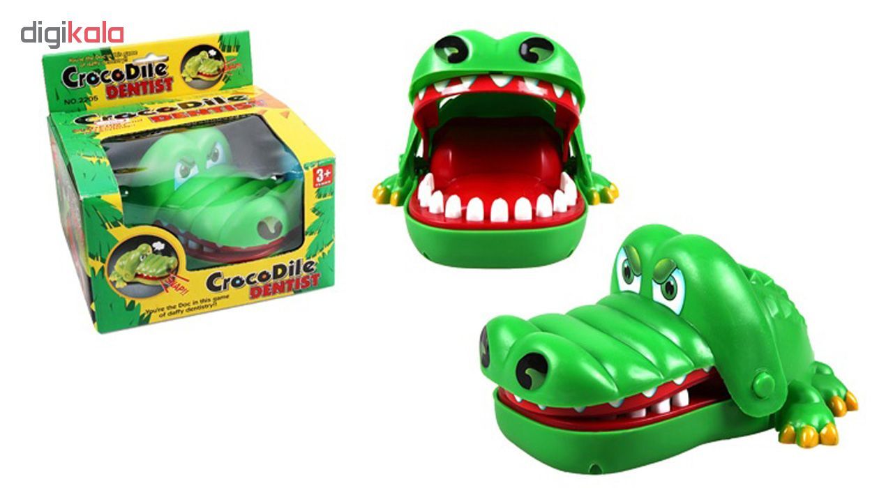 اسباب بازی کوکی مدل تمساح دندان پزشک -  - 4