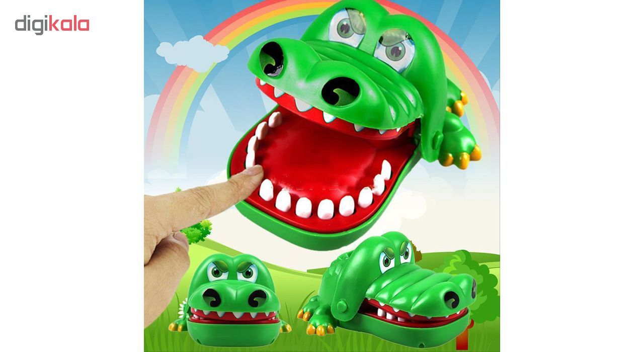 اسباب بازی کوکی مدل تمساح دندان پزشک -  - 5