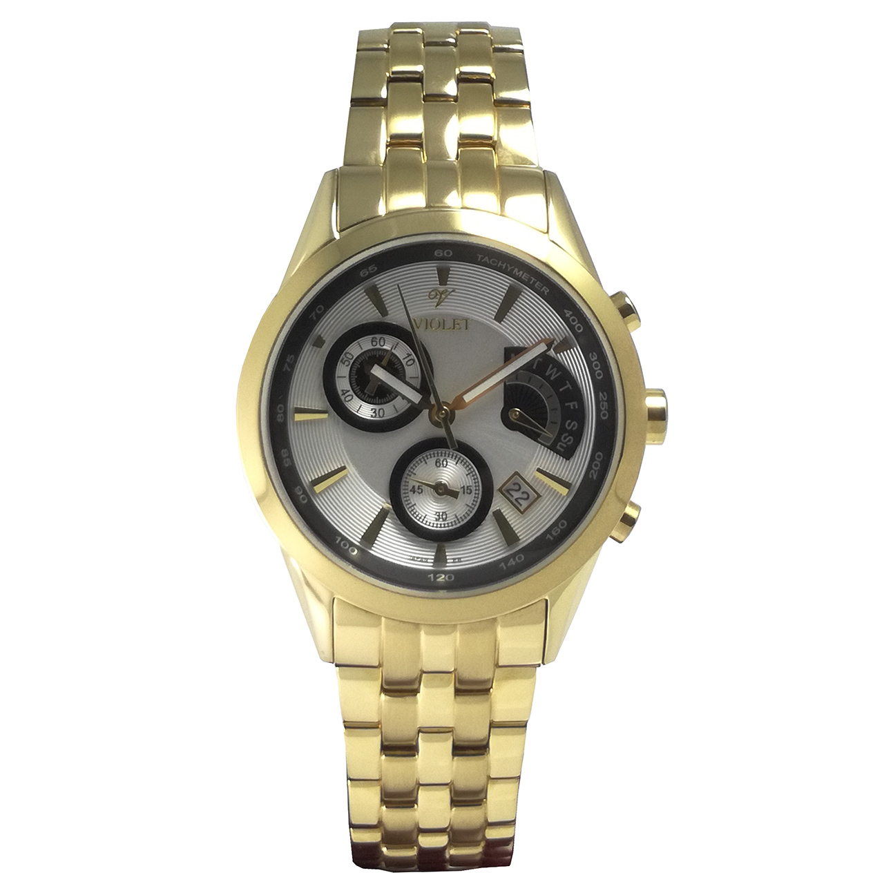ساعت مچی عقربه ای زنانه  ویولت مدل 0212L-2METAL