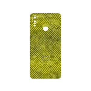 MAHOOT Yellow Snake Skin Cover Sticker for Samsung Galaxy A10s