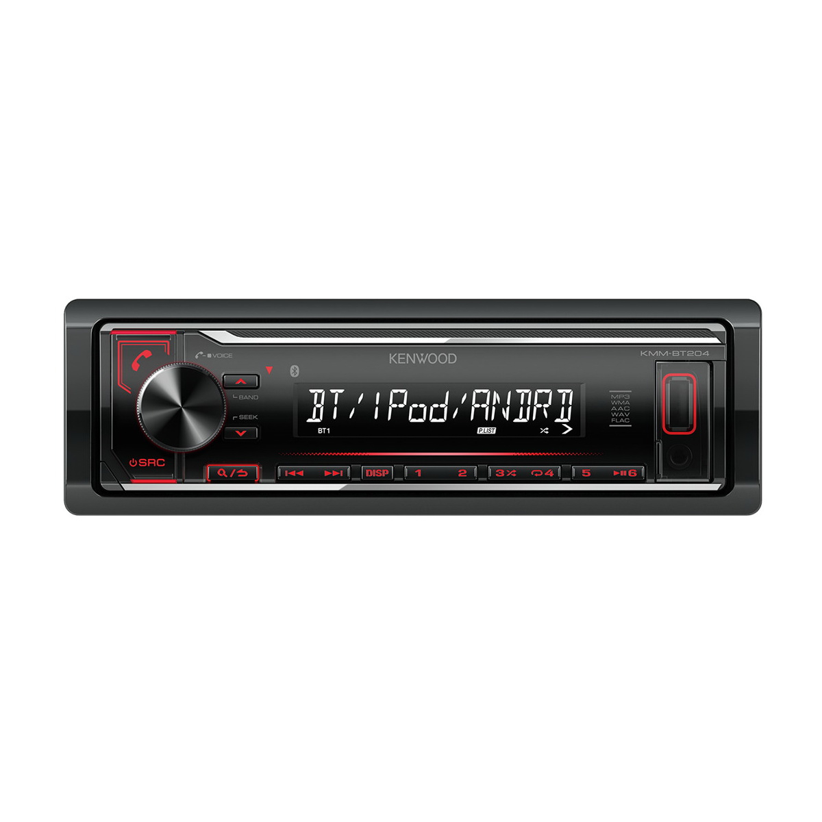 پخش کننده خودرو کنوود مدل KMM-BT204