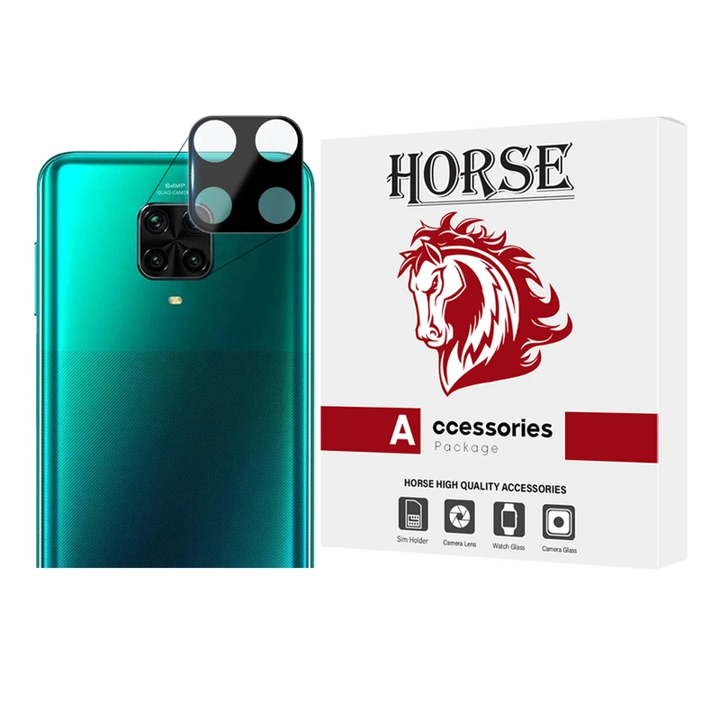 محافظ لنز دوربین هورس مدل FULLENSH مناسب برای گوشی موبایل شیائومی Redmi Note 9S / Redmi Note 9 Pro / Redmi Note 9 Pro Max 