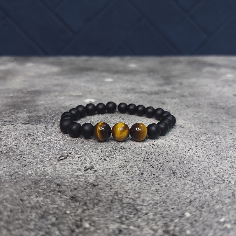 نیم ست مردانه ناماسته مدل سنگ هفت چاکرا و اونیکس کد 42