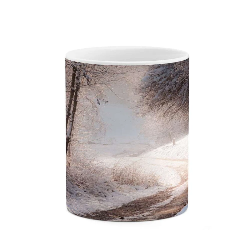 ماگ کاکتی مدل منظره برفی کد mgh14918