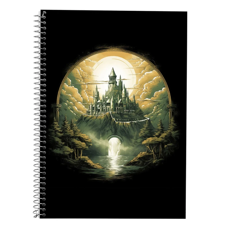 دفتر لغت 50 برگ مدوپد طرح ارباب حلقه ها The Lord of the Rings کد DF3047