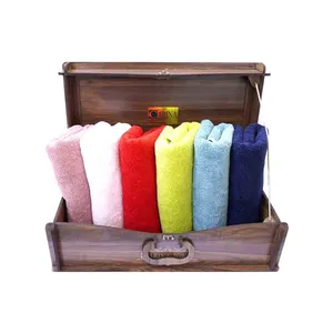حوله دستی کارینا مدل یارن سایز 38×80 سانتی متر مجموعه 6 عددی