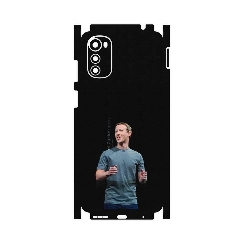 برچسب پوششی ماهوت مدل Mark_Zuckerberg-FullSkin مناسب برای گوشی موبایل موتورولا Moto E32s
