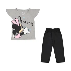 ست تی شرت و شلوار دخترانه سون پون مدل 1391783-90